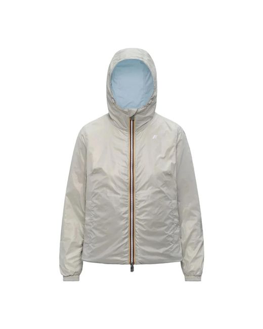 Rain Jackets K-Way de color Gray