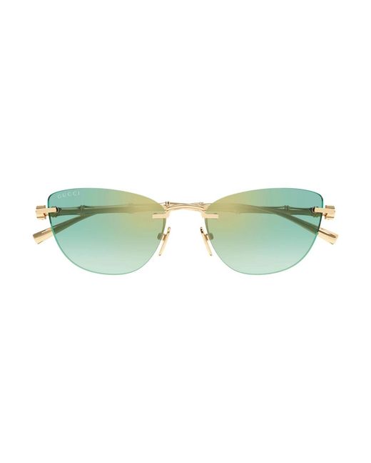 Gucci Green Sunglasses
