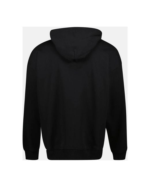 DIESEL Black Hoodies for men
