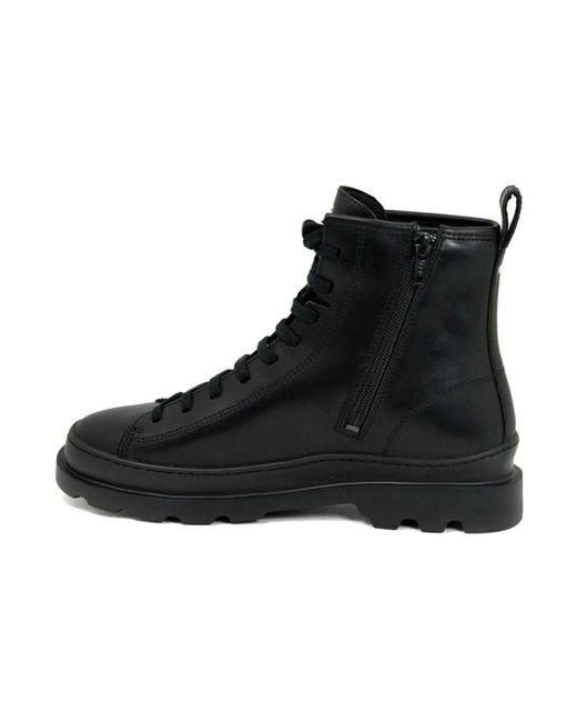 Lace-Up Boots Camper de color Black