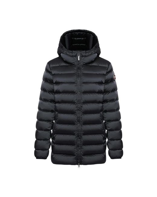 Colmar Donsjack Met Capuchon in het Black