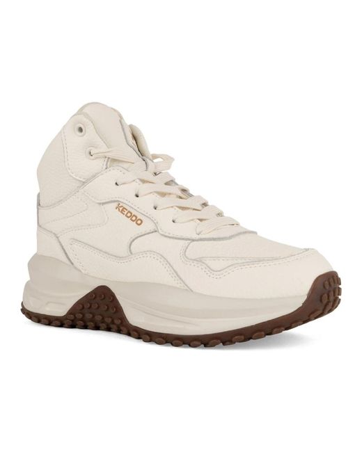 Keddo White Winter-Sneakers