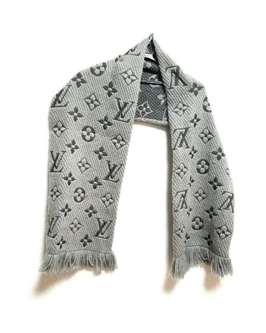 Sciarpa usata di Louis Vuitton in Gray