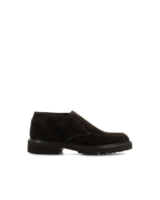 Doucal's Black Ankle Boots for men