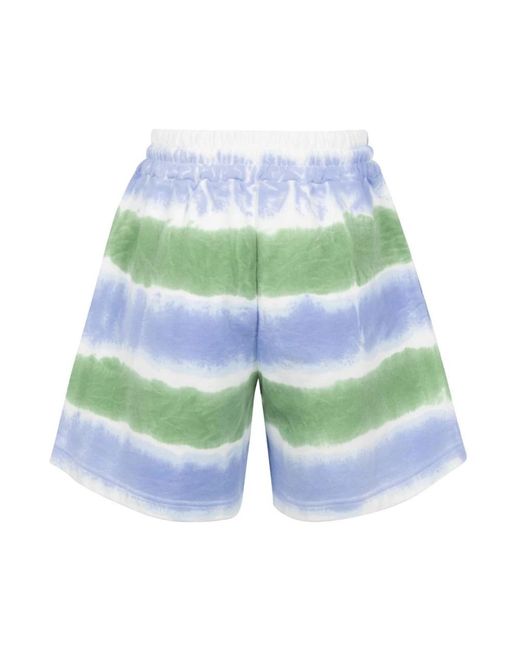 MSGM Green Casual Shorts for men