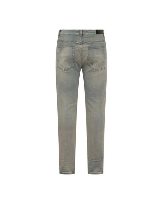 Amiri Gray Slim Fit Jeans for men