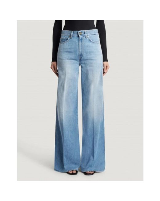 PT Torino Blue Wide Jeans