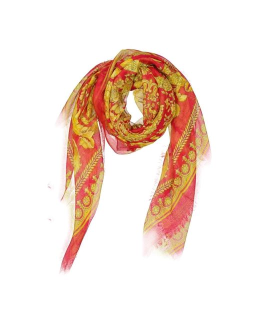 Versace Multicolor Silky Scarves