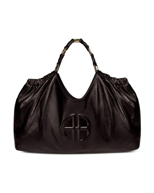 Anine Bing Medium Kate Tote Tas in het Black