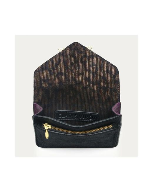 Claris Virot Clutches in het Black
