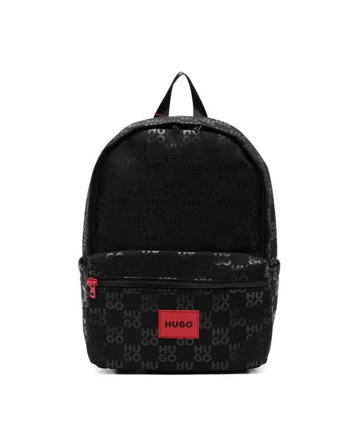 HUGO Black Backpacks for men