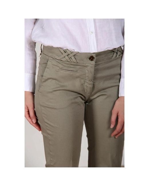Mason's Gray Wide Trousers