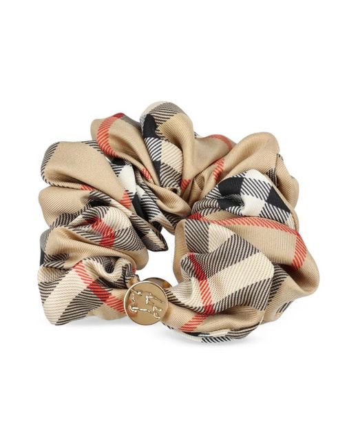 Burberry Accessoires in het Metallic