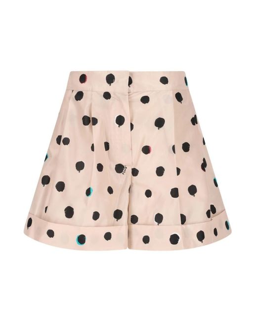Fendi Natural Casual Shorts