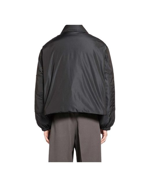 Jil Sander Black Winter Jackets for men