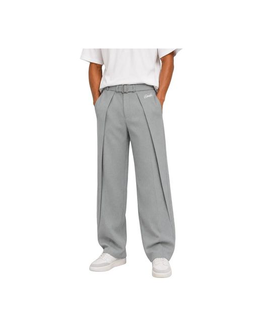 Wide Trousers Equalite de hombre de color Gray