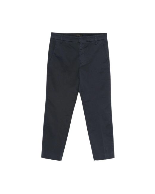 Dondup Blue Cropped Trousers