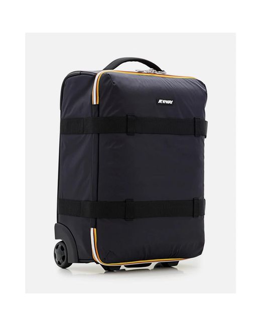 K-Way Black Cabin Bags for men