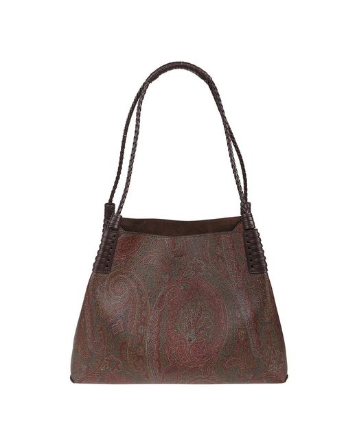 Etro Brown Tote Bags