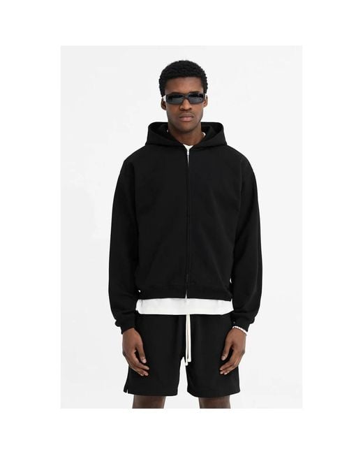 Represent Black Zip-Throughs for men