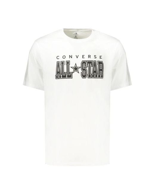 Converse All Star Tee in het White voor heren