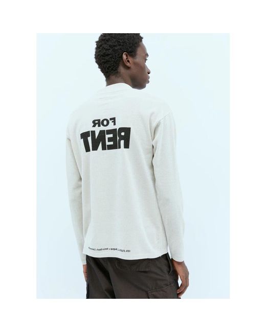 ERL Strickpullover mit grafischem druck zur miete in White für Herren
