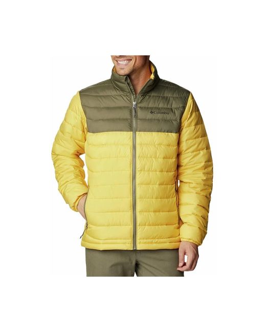 Columbia Yellow Winter Jackets for men