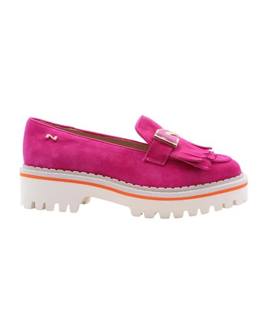Nathan-Baume Pink Loafers