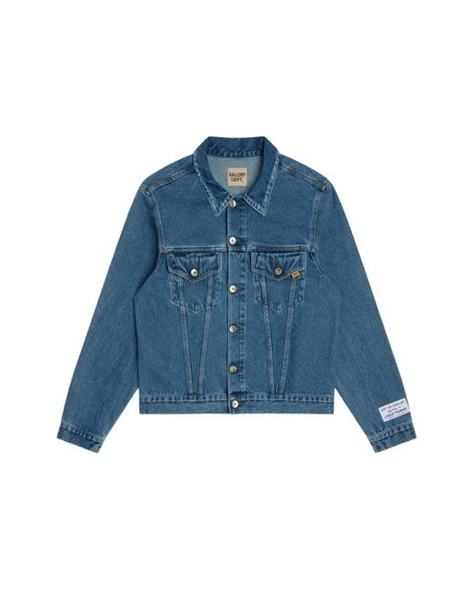GALLERY DEPT. Blue Denim Jackets for men