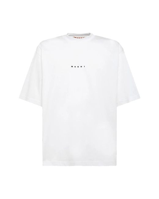 Marni White T-Shirts for men