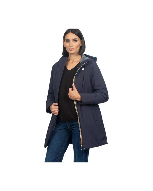 Winter Jackets K-Way de color Blue
