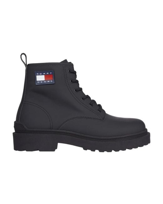 Lace-Up Boots Tommy Hilfiger de hombre de color Blue