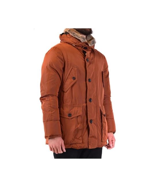 Peuterey Brown Winter Jackets for men