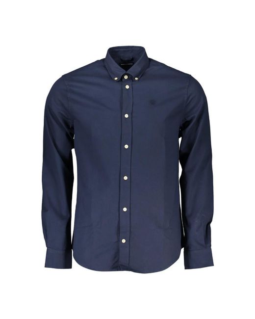 North Sails Blue Casual Shirts for men