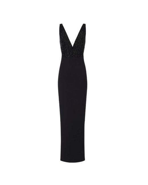 Gowns Elisabetta Franchi de color Black