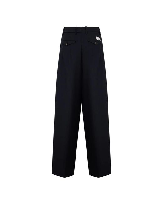 Nine:inthe:morning Blue Cropped Trousers