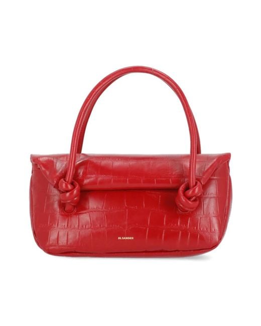 Jil Sander Red Handbags