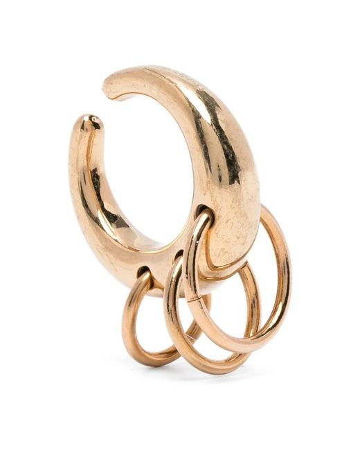 Earrings di Panconesi in Metallic