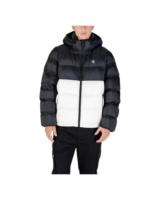 Calvin Klein Gray Winter Jackets for men