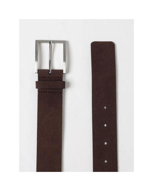 HUGO Brown Belts for men
