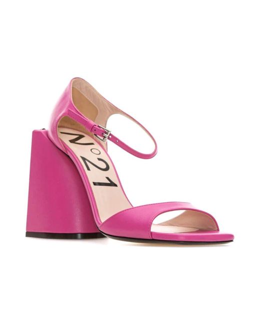 High Heel Sandals N°21 en coloris Pink