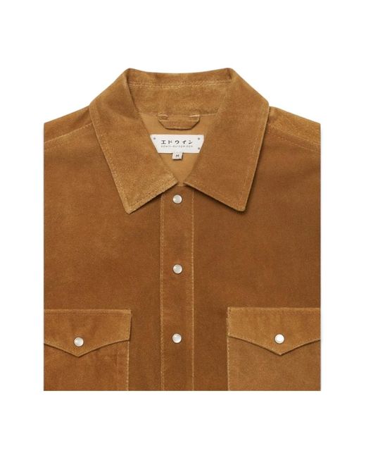 Edwin Brown Casual Shirts for men