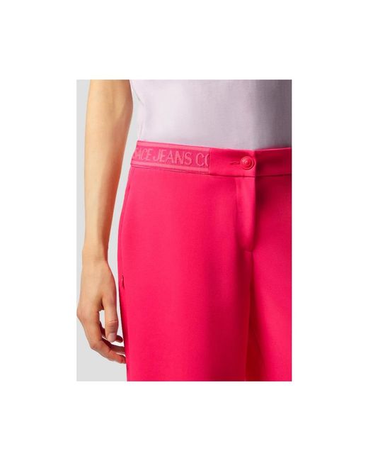 Versace Pink Wide Trousers