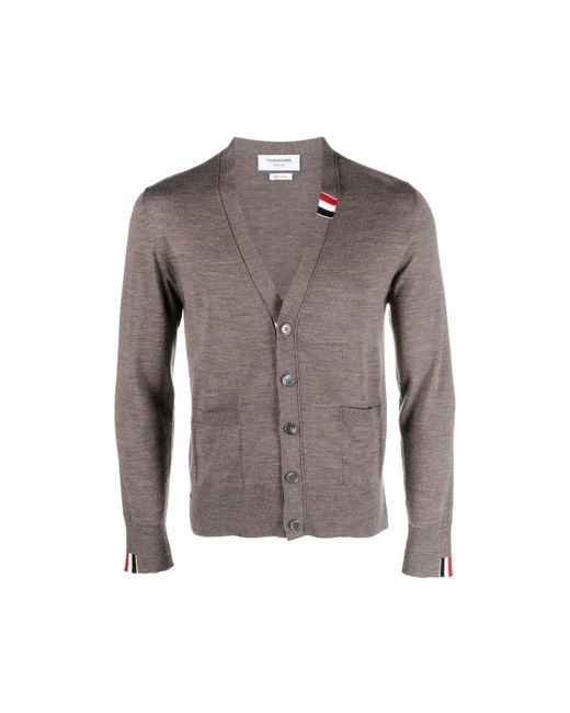 Cardigans Thom Browne de hombre de color Brown