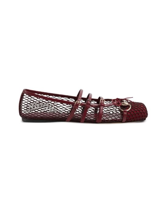 Gucci Red Ballerina Shoes