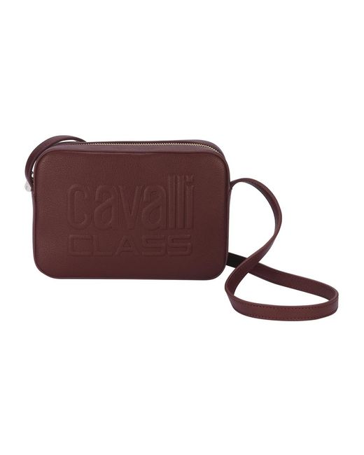 Roberto Cavalli Brown Cross Body Bags