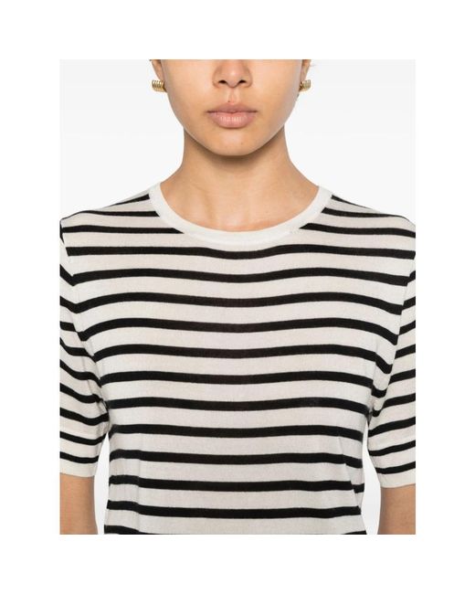 Soft Goat Black Round-Neck Knitwear