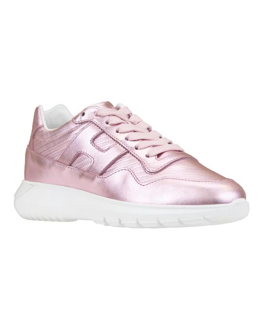 Hogan Purple Sneakers