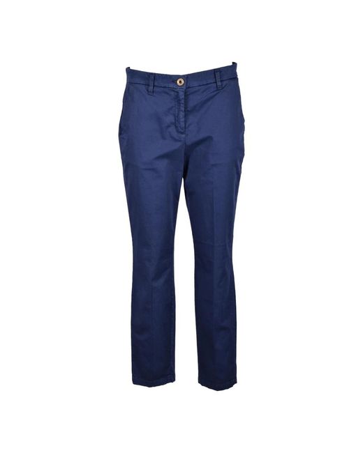 Jacob Cohen Blue Slim-Fit Trousers