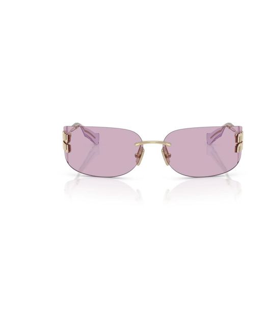 Miu Miu Purple Sunglasses